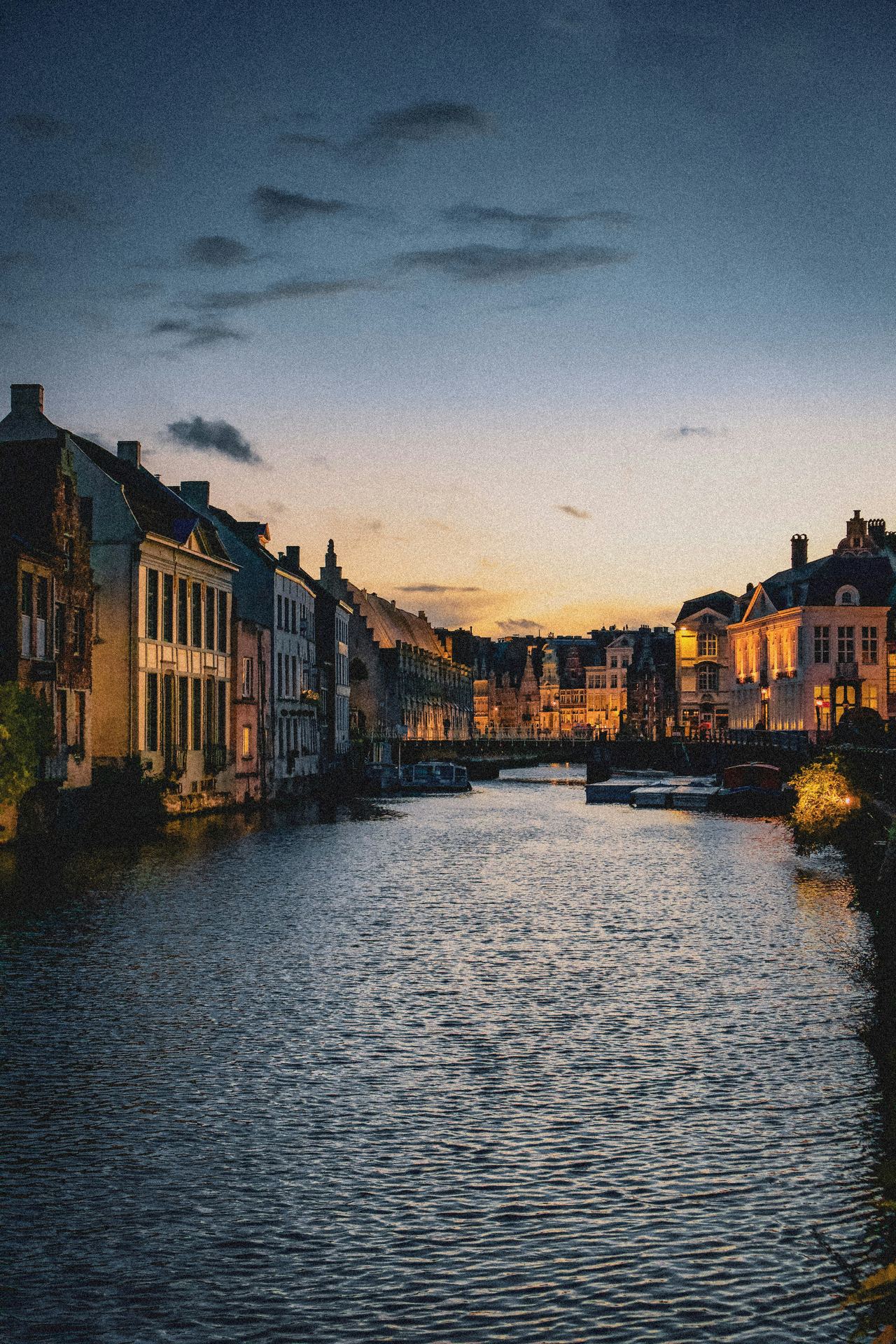 Gent avondsfeer